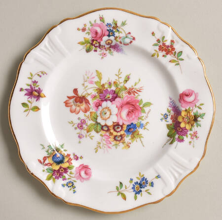 Howard Sprays (Scalloped, Embossed) Bread & Butter Plate