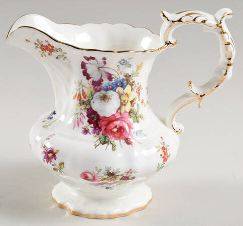 Howard Sprays (Scalloped, Embossed) 12 Oz Pitcher by Hammersley