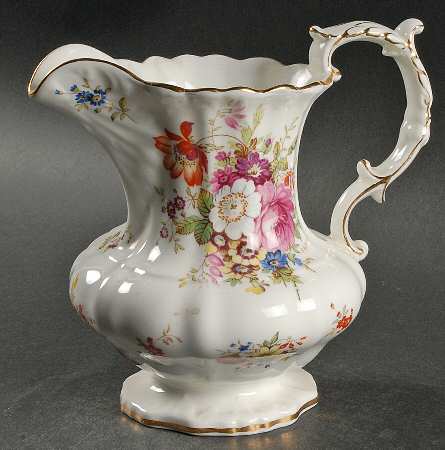Howard Sprays (Scalloped, Embossed) 24 Oz Pitcher by Hammersley
