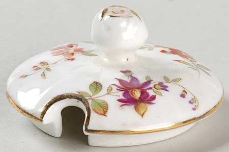 Howard Sprays (Scalloped, Embossed) Lid for Mustard Jar by Hammersley