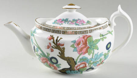Indian Tree Teapot & Lid