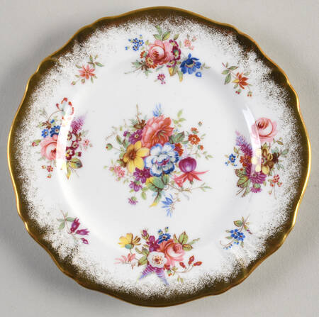 Lady Patricia (Scalloped, Embossed) Bread & Butter Plate by Hammersley