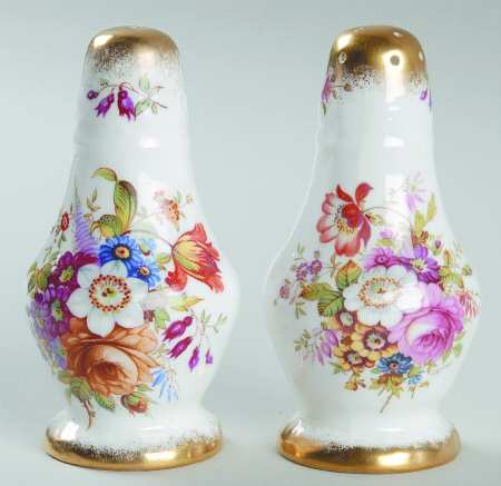 Lady Patricia (Scalloped, Embossed) Salt & Pepper Set