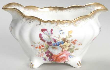 Lady Patricia (Scalloped, Embossed) Open Sugar Bowl