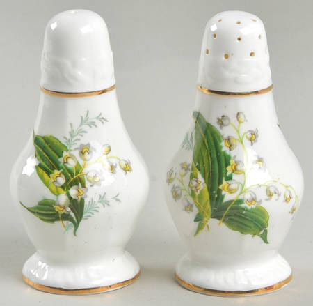 Lily of The Valley Salt & Pepper Set