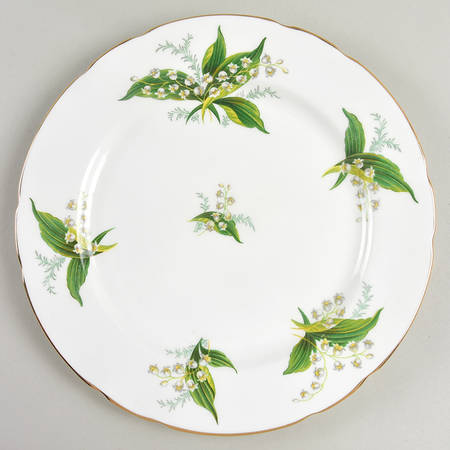 Lily of The Valley Luncheon Plate