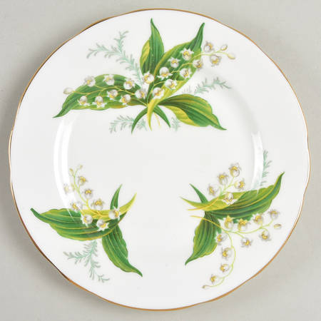 Lily of The Valley Bread & Butter Plate