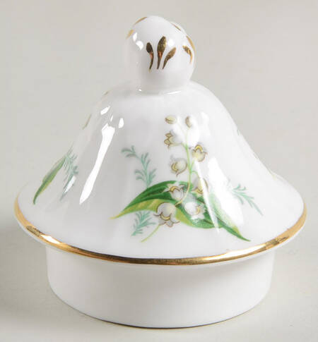 Lily of The Valley Lid for Mini Coffee Pot