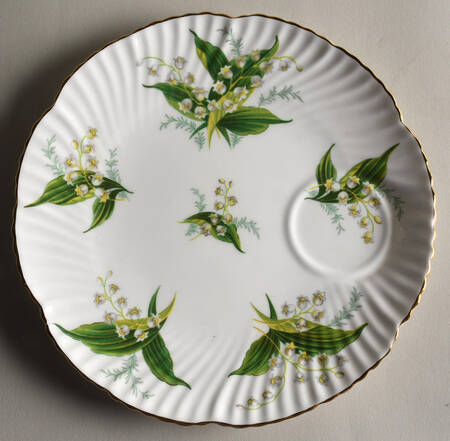 Lily of The Valley Snack Plate