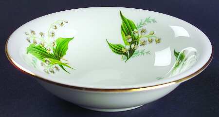Lily of The Valley Coupe Cereal Bowl