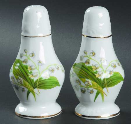 Lily of The Valley Salt & Pepper Set