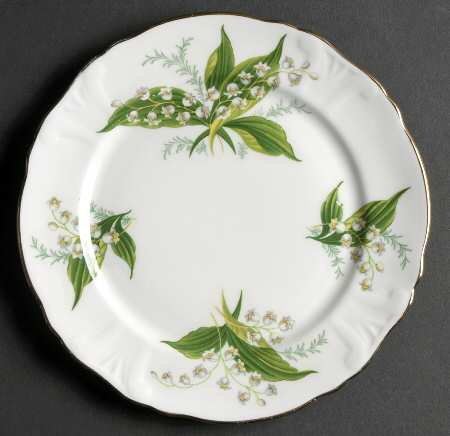 Lily of The Valley Dessert/Pie Plate