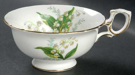 Lily of The Valley Footed Cup