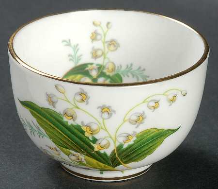 Lily of The Valley Mini Open Sugar Bowl
