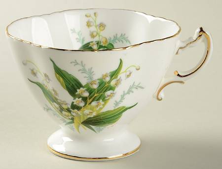 Lily of The Valley Footed Cup