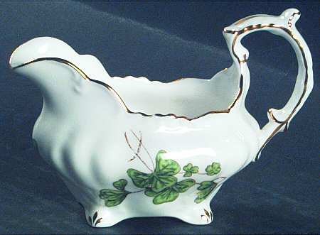 Lucky Shamrock (Embossed Scrolls) Mini Creamer