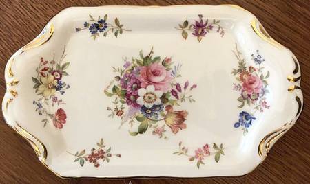 Minuet Tray for Mini Creamer & Open Sugar