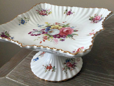 Minuet Round Compote (Height X Width)