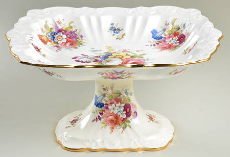 Minuet Round Compote (Height X Width)