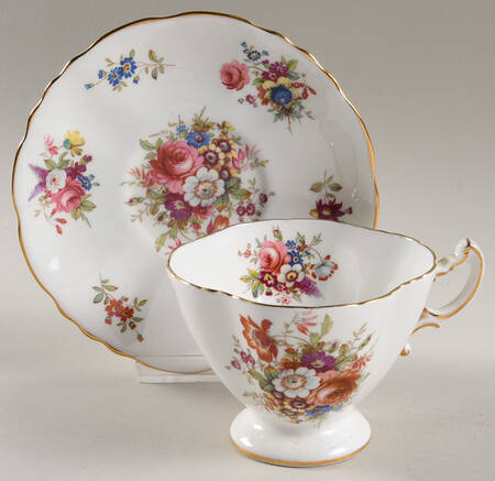 Minuet Footed Cup & Saucer Set