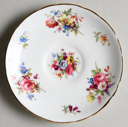 Minuet Saucer for Footed Demitasse Cup
