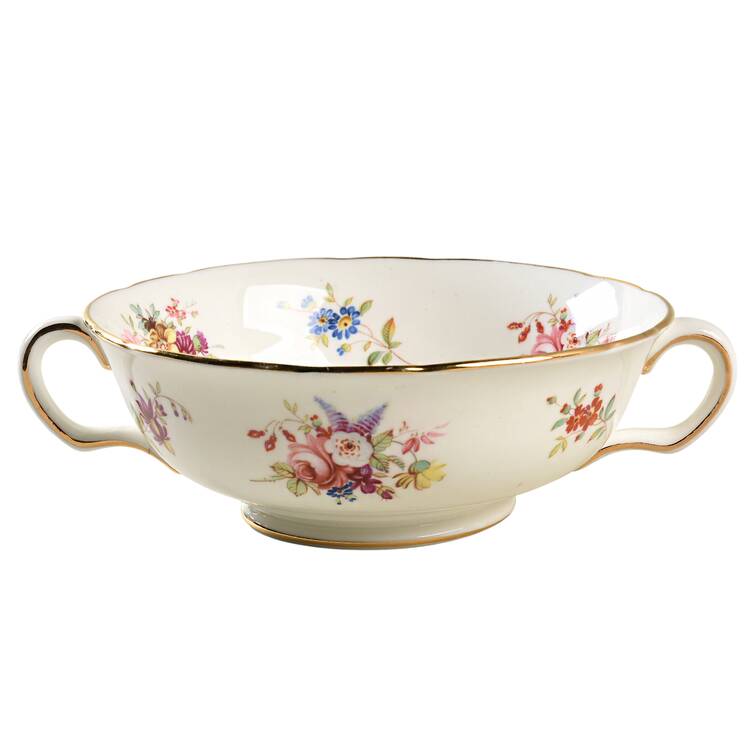 Minuet Footed Cream Soup Bowl