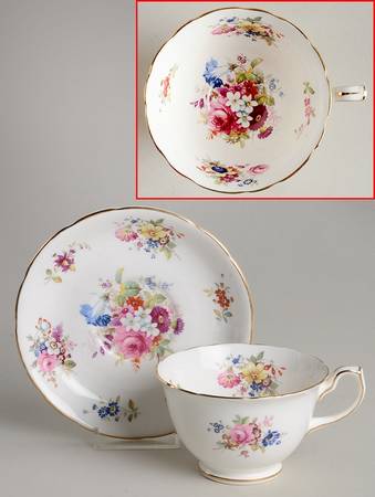 Minuet Footed Cup & Saucer Set