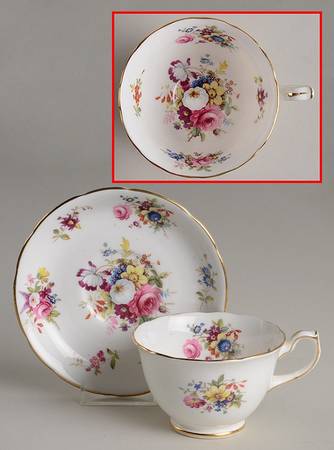 Minuet Footed Cup & Saucer Set