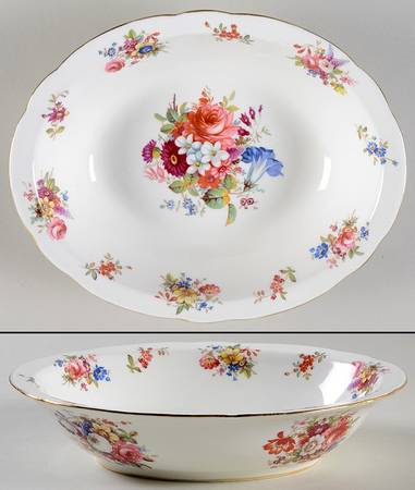 Minuet 9" Oval Vegetable Bowl