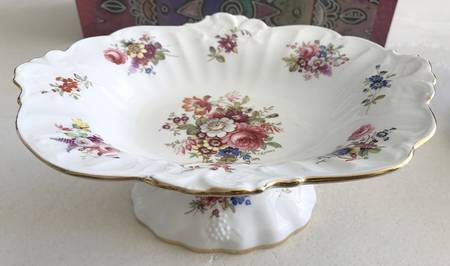 Minuet Round Compote (Height X Width)
