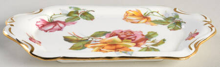 Morgan's Rose Tray for Mini Creamer & Open Sugar