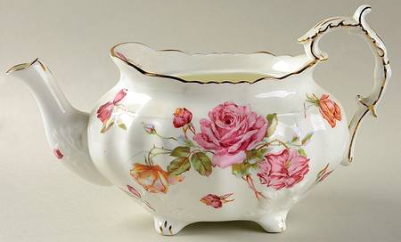 Morgan's Rose Teapot No Lid