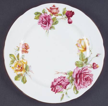 Morgan's Rose Salad Plate