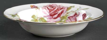 Morgan's Rose Rim Cereal Bowl