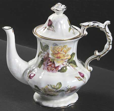 Morgan's Rose Mini Coffee Pot & Lid