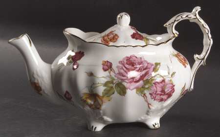 Morgan's Rose Teapot & Lid
