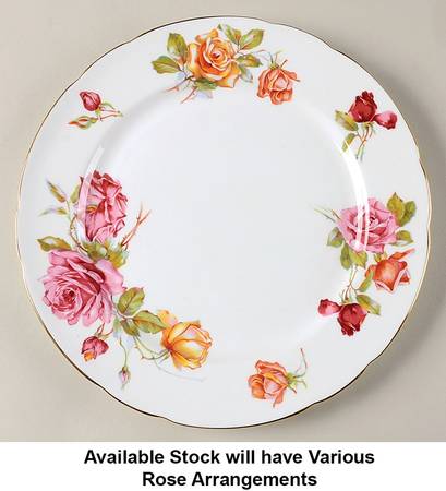 Morgan's Rose Luncheon Plate