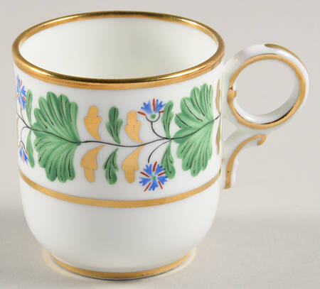 Palmetto Flat Demitasse Cup