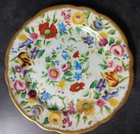 Queen Ann Luncheon Plate