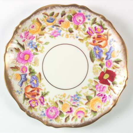 Queen Ann Coupe Luncheon Plate