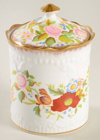 Queen Ann 4" Storage Jar & Lid