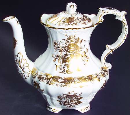 Rose Point Coffee Pot & Lid