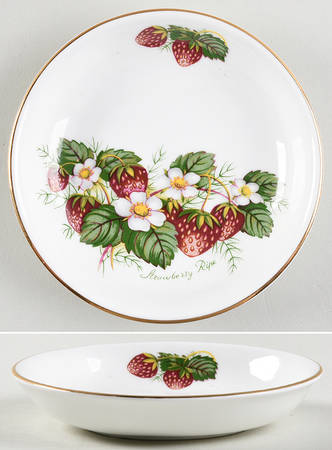 Strawberry Ripe (Small Scallops On Edge) Coaster