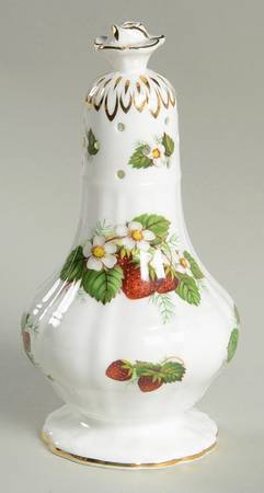 Strawberry Ripe (Small Scallops On Edge) Sugar Shaker