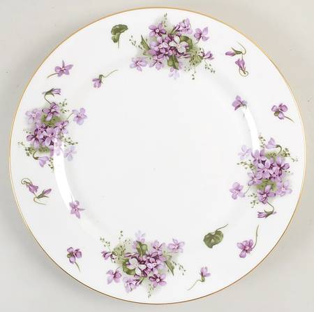 Victorian Violets Dinner Plate