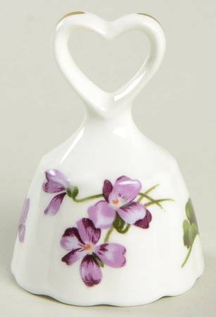 Victorian Violets Bell