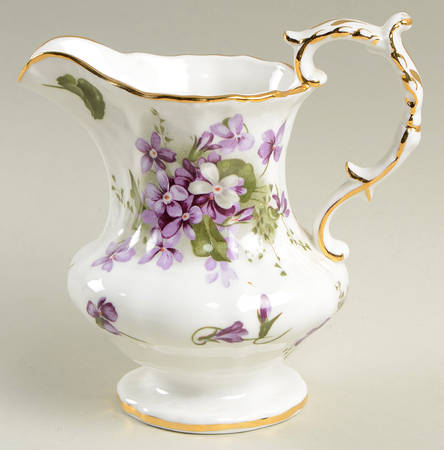 Victorian Violets Milk Pitcher