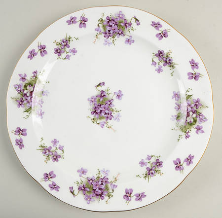 Victorian Violets 12" Chop Plate (Round Platter)