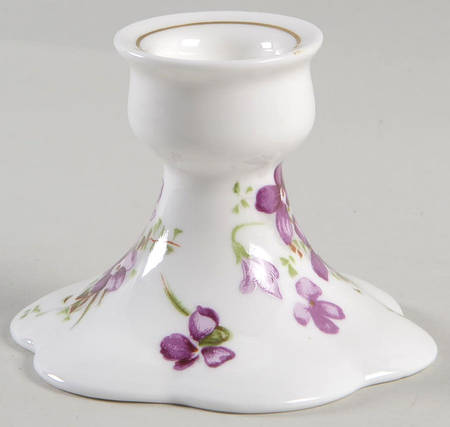 Victorian Violets 2" Candlestick
