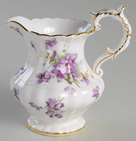 Victorian Violets Creamer